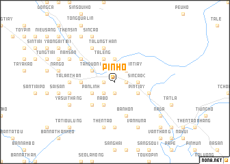 map of Pin Hô