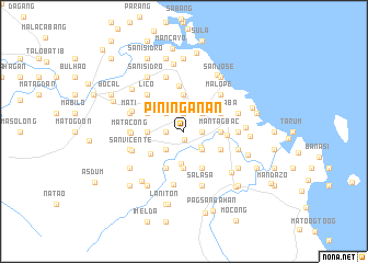 map of Pininganan