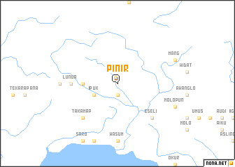 map of Pinir