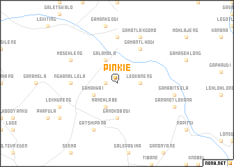 map of Pinkie