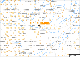 map of Pinmaludpud