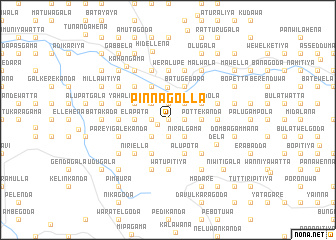 map of Pinnagolla