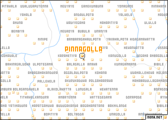 map of Pinnagolla