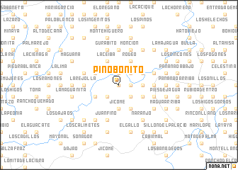 map of Pino Bonito