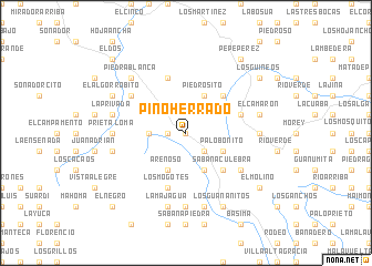 map of Pino Herrado