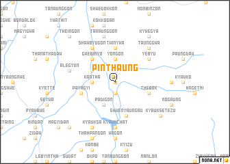 map of Pinthaung