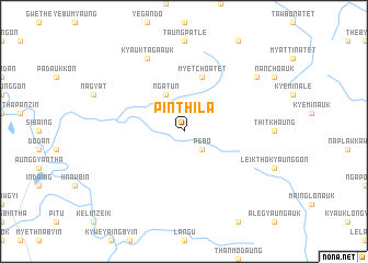 map of Pinthila