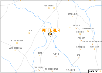 map of Pintlala