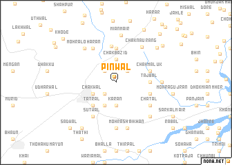 map of Pinwāl