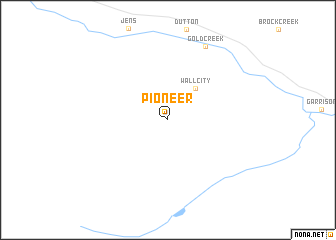 map of Pioneer