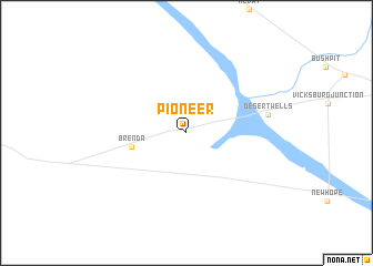 map of Pioneer