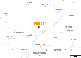 map of Pioneer