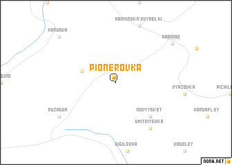 map of Pionerovka