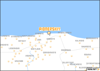 map of Pionerskiy