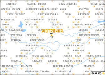 map of Piotrówka