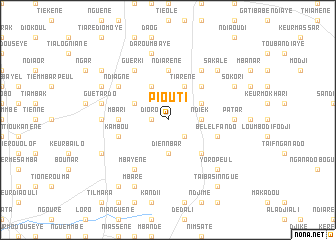 map of Piouti