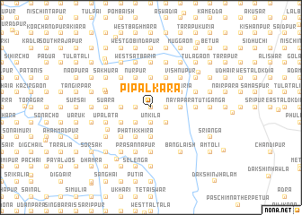 map of Pīpalkāra