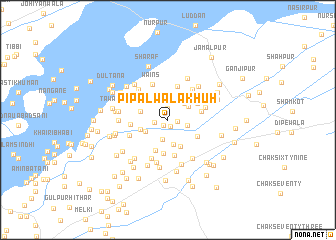 map of Pipalwāla Khūh