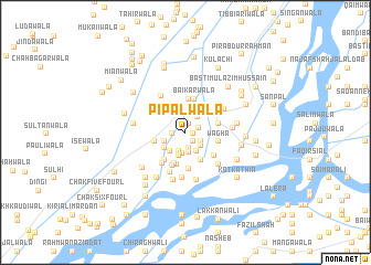 map of Pipalwāla