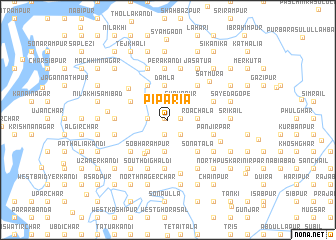 map of Pipāria