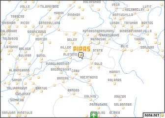 map of Pipas