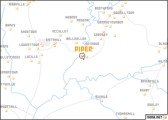 map of Piper