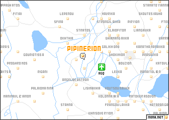 map of Pipinérion