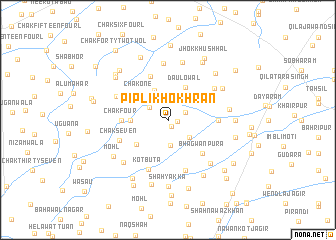 map of Pipli Khokhrān