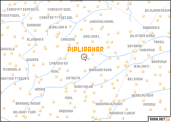 map of Pipli Pahār