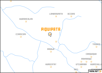 map of Piquipata
