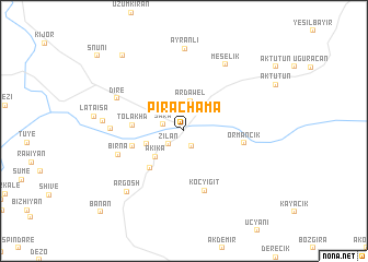 map of Pir-ā Chāmā