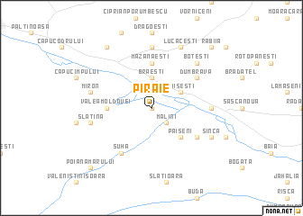 map of Pîraie