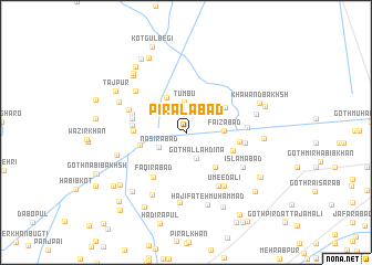 map of Pīralābād