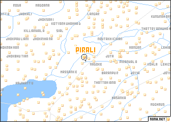 map of Pīr Ali
