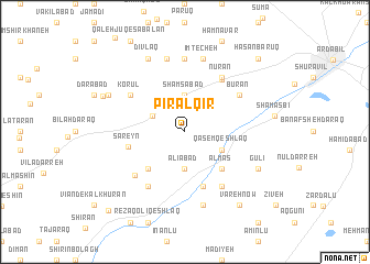 map of Pīrāl Qīr
