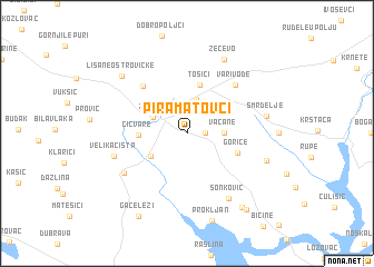 map of Piramatovci