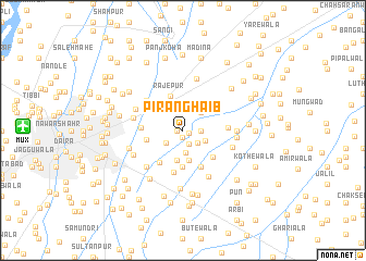 map of Pīrān Ghāib