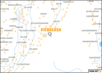 map of Pīr Bakhsh