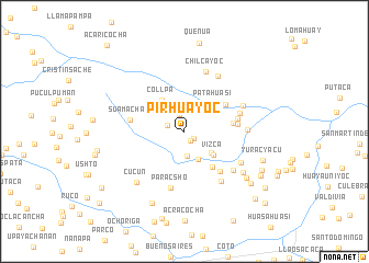 map of Pirhuayoc