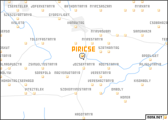 map of Piricse