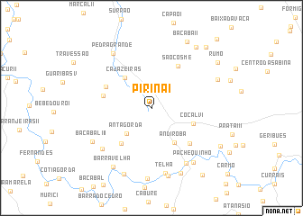 map of Pirinã I