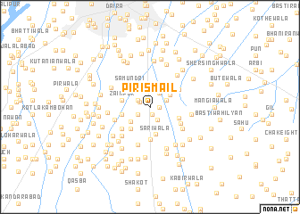 map of Pīr Ismāīl