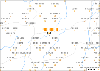 map of Piriwara