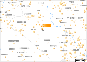 map of Pir Jowar