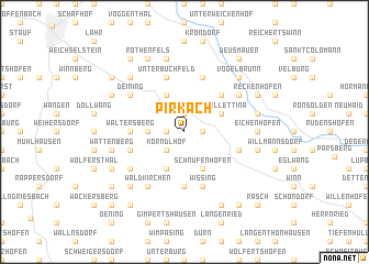 map of Pirkach