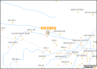 map of Pirkǝnd