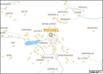 map of Pīr Khel