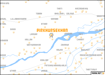 map of Pīr Khurse Khān