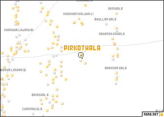 map of Pīrkotwāla