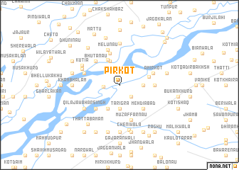 map of Pīr Kot